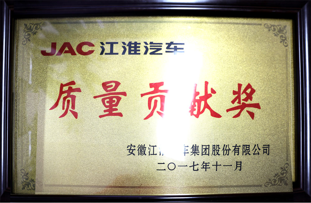 2017客戶(hù)頒發(fā)獎(jiǎng)牌